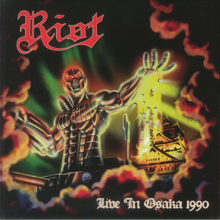 Live In Osaka 1990 - Red Vinyl LP vinyl record cover