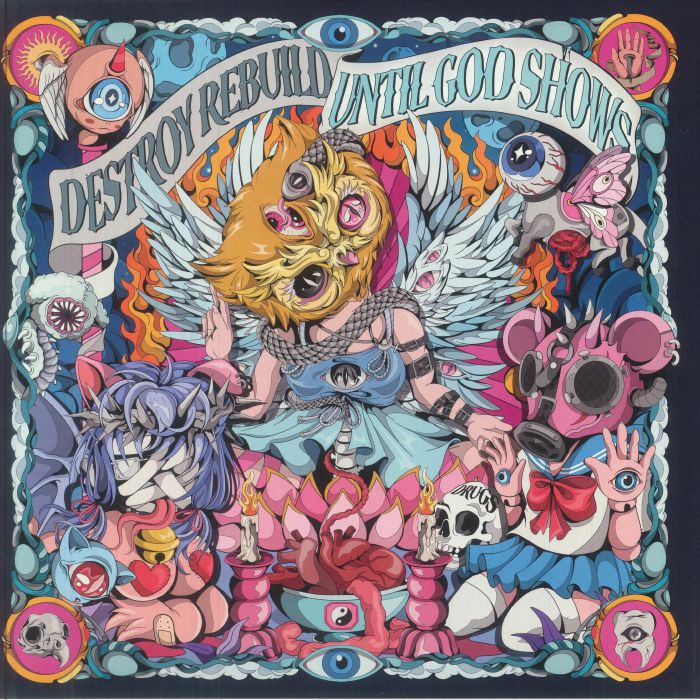 Until God Shows - Blue Marbled Vinyl LP vinyl record cover