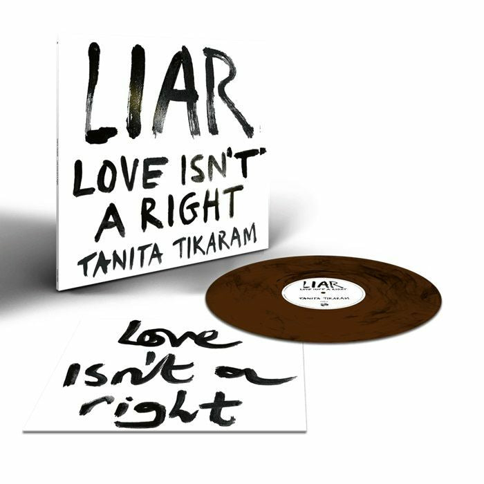 LIAR (Love Isn't A Right) - Brown Marbled Vinyl LP vinyl record cover