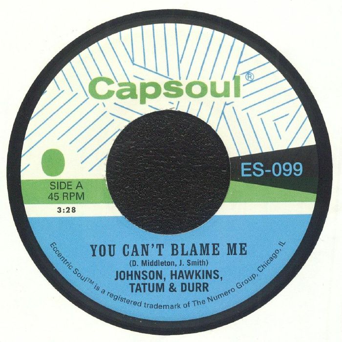 You Can't Blame Me - Vinyl Single vinyl record cover