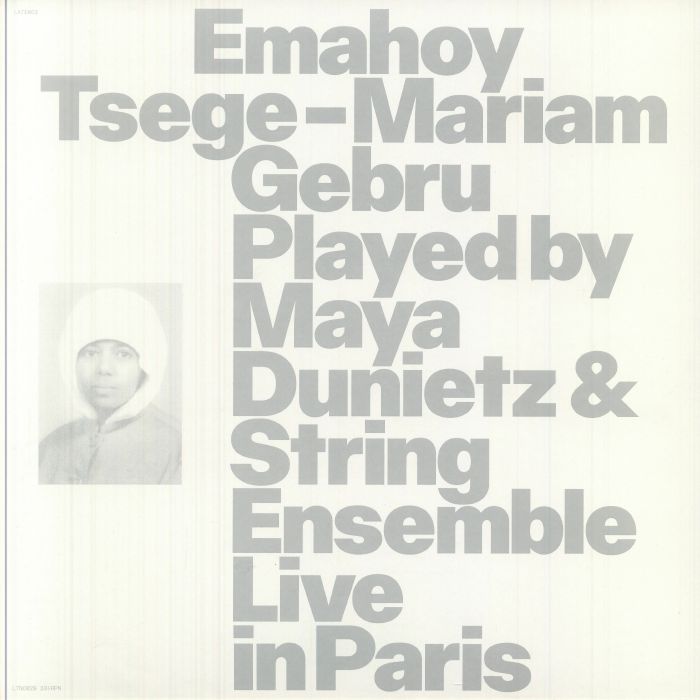 Emahoy Tsege Mariam Gebru Played By Maya Dunietz & String Ensemble: Live In Paris - Vinyl LP vinyl record cover