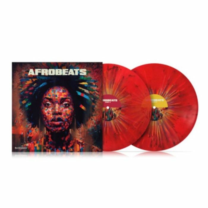 Afrobeats - Red Splatter Vinyl 2xLP vinyl record cover
