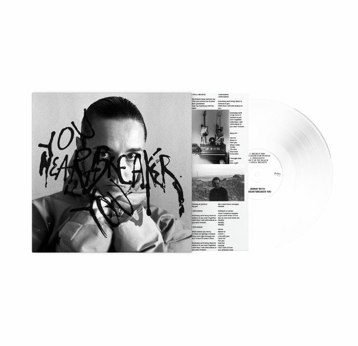 You Heartbreaker You - Limited Edition White Vinyl LP vinyl record cover