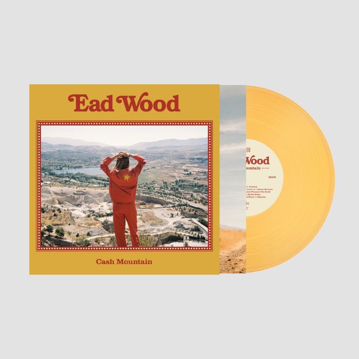 Cash Mountain - Orange Vinyl LP vinyl record cover