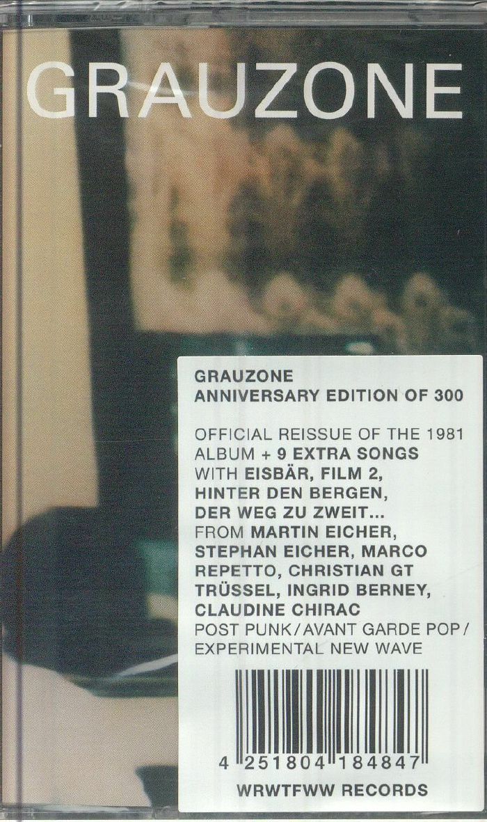 Grauzone - Anniversary Edition Cassette audio cassette cover