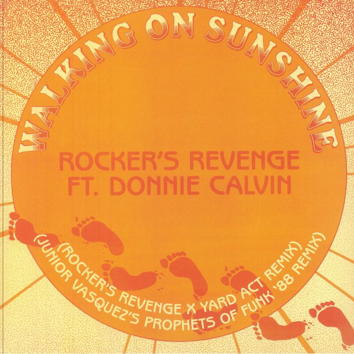 Walking On Sunshine - Vinyl Single vinyl record cover
