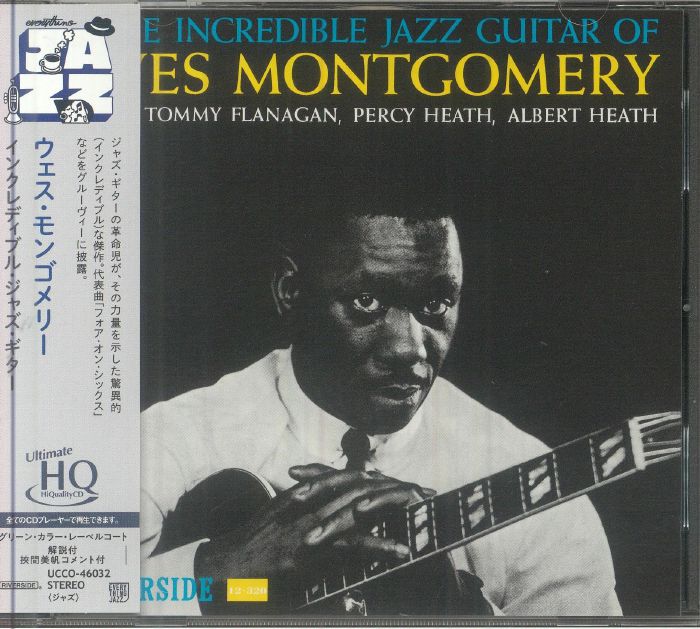 The Incredible Jazz Guitar Of Wes Montgomery - UHQ-CD CD cover