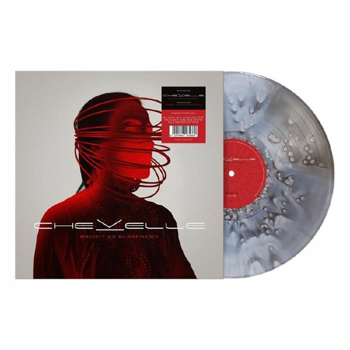 Bright As Blasphemy - Black & Silver Vinyl LP vinyl record cover