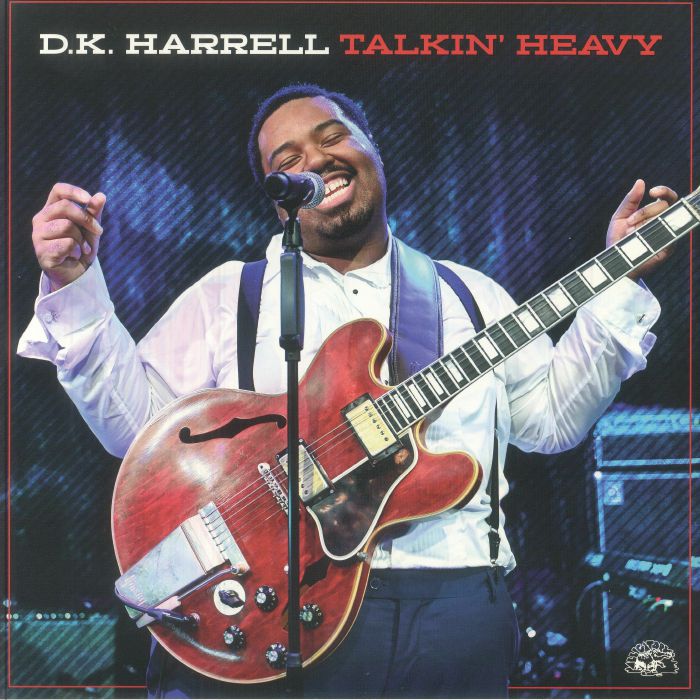 Talkin' Heavy - Blue Vinyl LP vinyl record cover