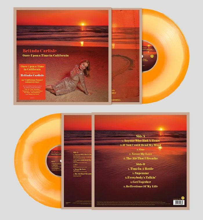 Once Upon A Time In California - California Sunset Vinyl LP vinyl record cover