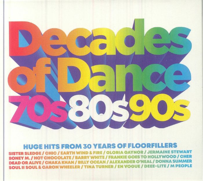 Decades Of Dance: 70's 80's 90's - 3CD CD cover