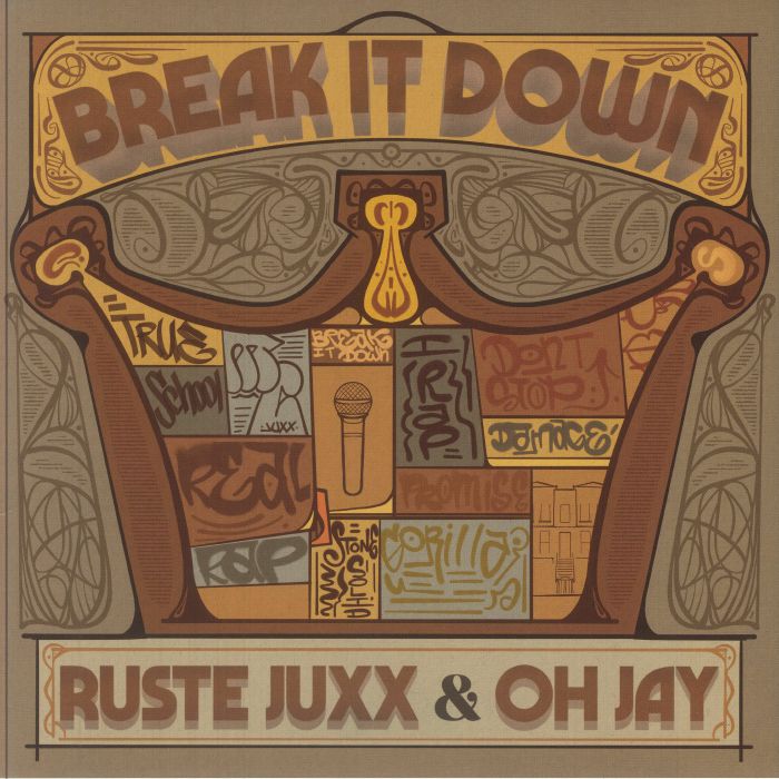 Break It Down - Electric Blue Vinyl LP vinyl record cover