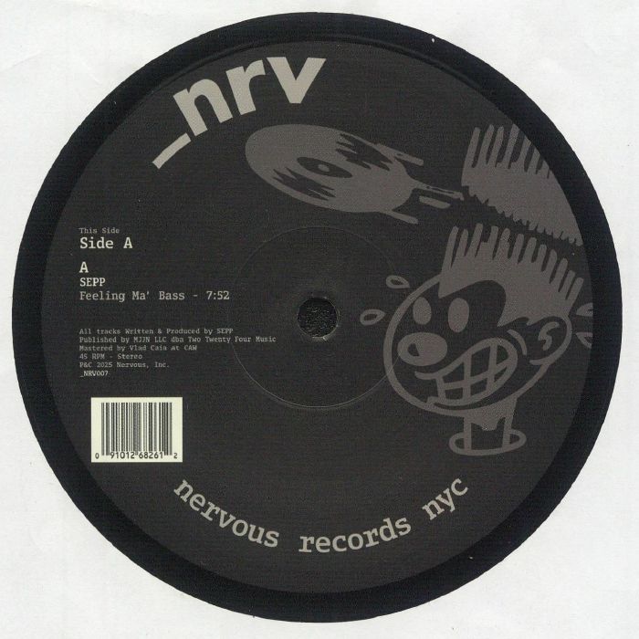 NRV 007 - Vinyl EP vinyl record cover