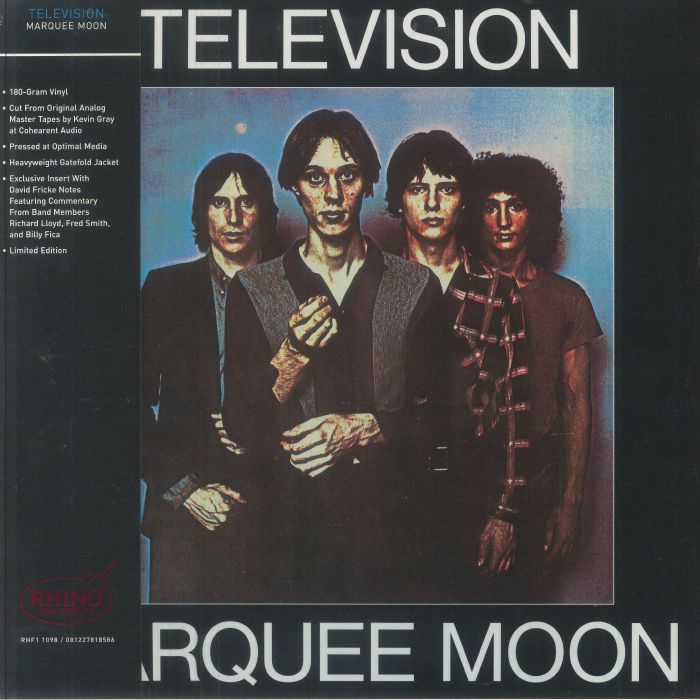 Marquee Moon - Limited Edition Vinyl LP vinyl record cover