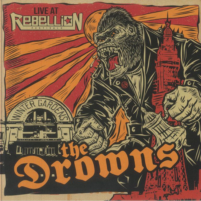 Live At Rebellion - Candy Corn Marbled Vinyl LP vinyl record cover