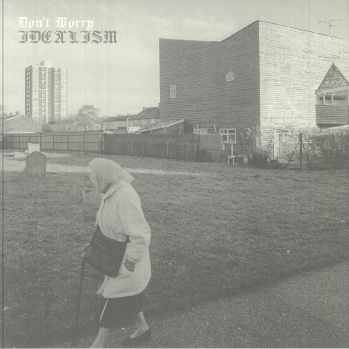 Idealism - Clear & Blue Vinyl LP vinyl record cover