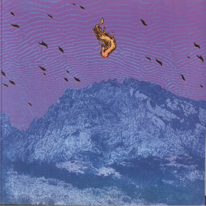 Flickering Resonance - Neon Purple Vinyl 2xLP vinyl record cover