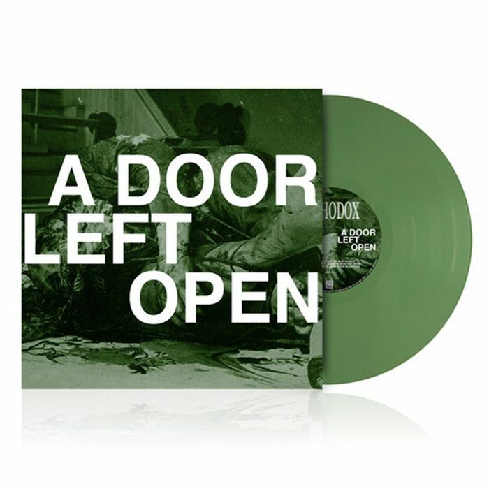 A Door Left Open - Olive Green Vinyl LP vinyl record cover