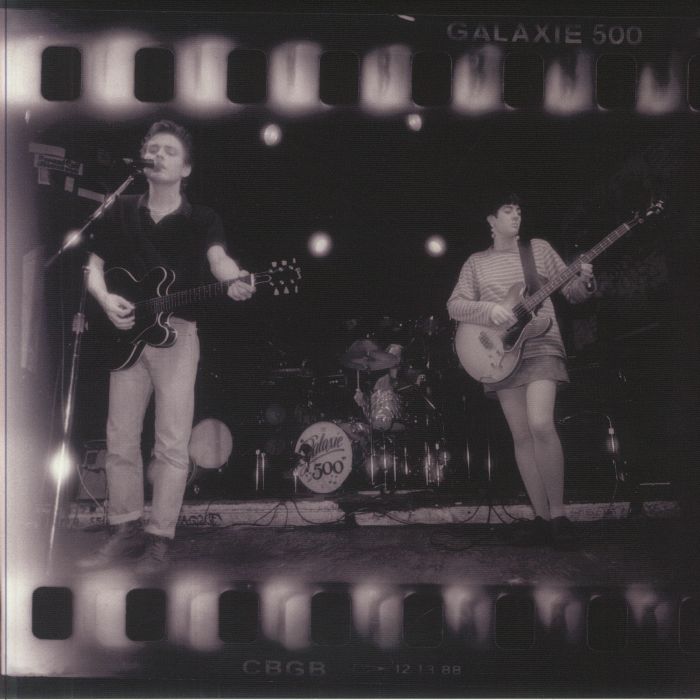 CBGB 12/13/88 - Clear Vinyl LP vinyl record cover