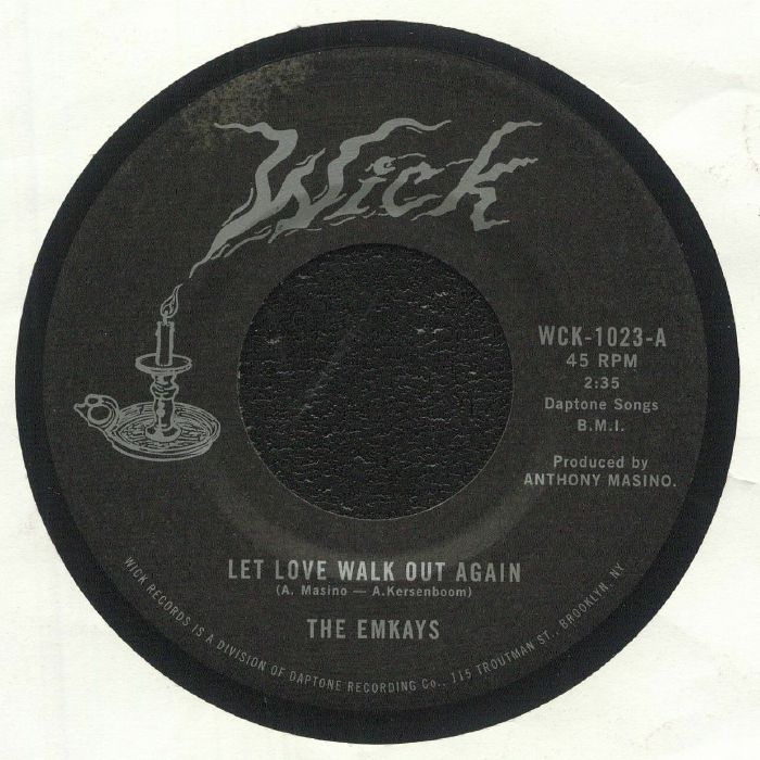 Let Love Walk Out Again - Vinyl Single vinyl record cover