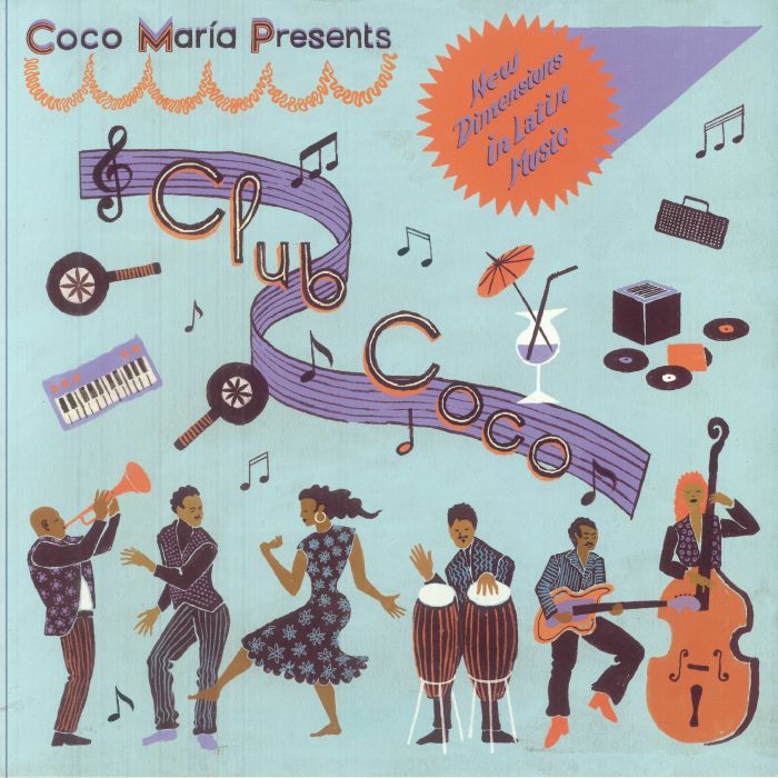Coco Maria Presents: New Dimensions In Latin Music - Vinyl LP vinyl record cover