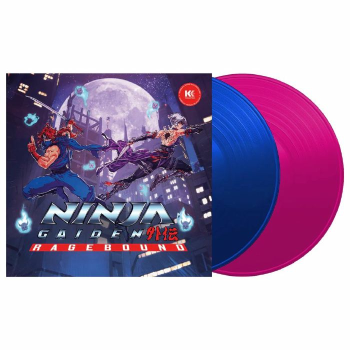 Ninja Gaiden: Ragebound (Soundtrack) - Blue & Magenta Vinyl 2xLP vinyl record cover