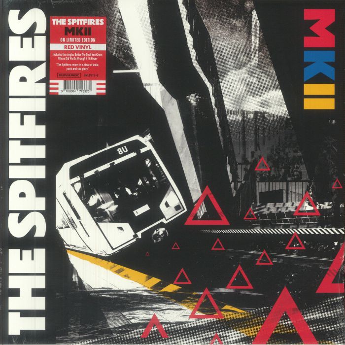 MKII - Red Vinyl LP vinyl record cover