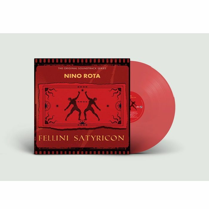 Fellini Satyricon (Soundtrack) - Limited Edition Red Vinyl LP vinyl record cover