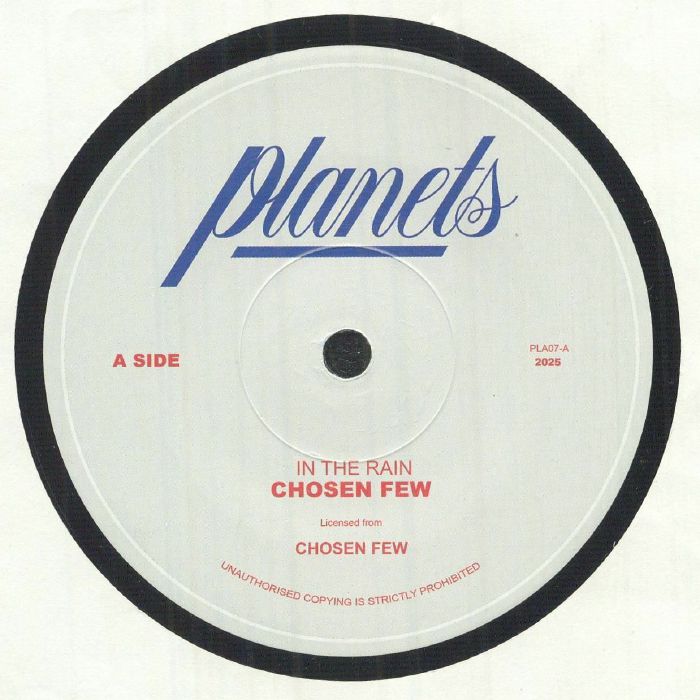 In The Rain - Vinyl Single vinyl record cover