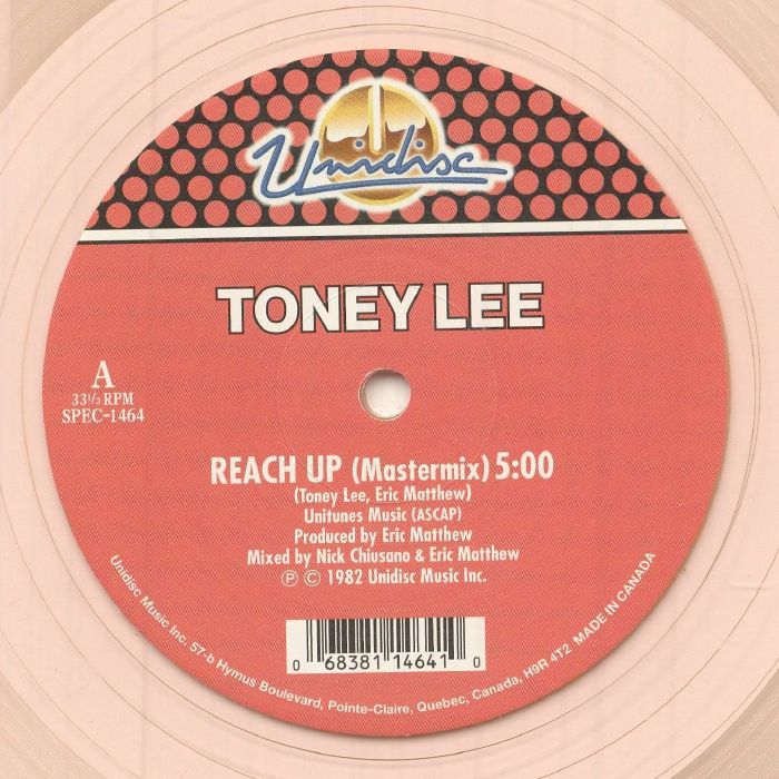 Reach Up - Rose Vinyl Single vinyl record cover