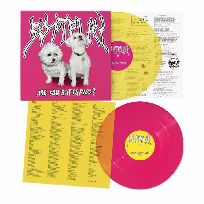 Are You Satisfied? - 10th Anniversary Pink & Yellow Vinyl 2xLP vinyl record cover