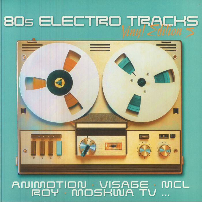 80s Electro Tracks: Vinyl Edition 5 - Vinyl LP vinyl record cover