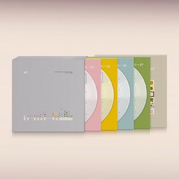 The Wedding Present 40 - Frosted White Vinyl 4xLP Box Set vinyl record cover