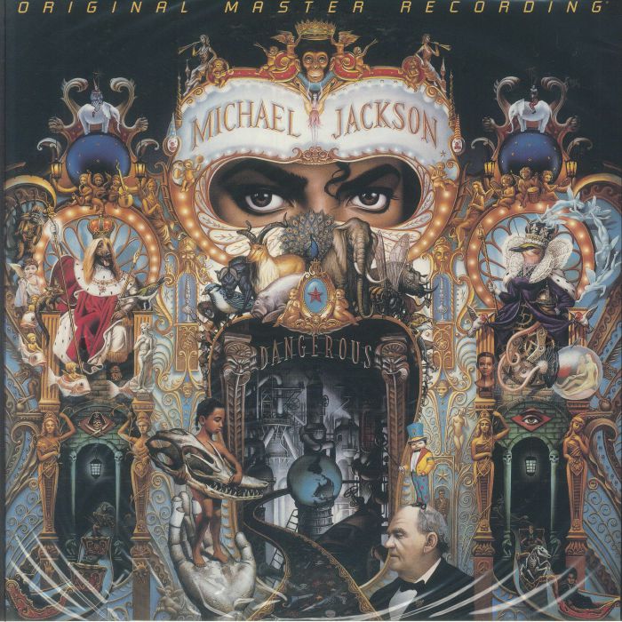 Dangerous - Remastered Limited Edition 2xLP vinyl record cover