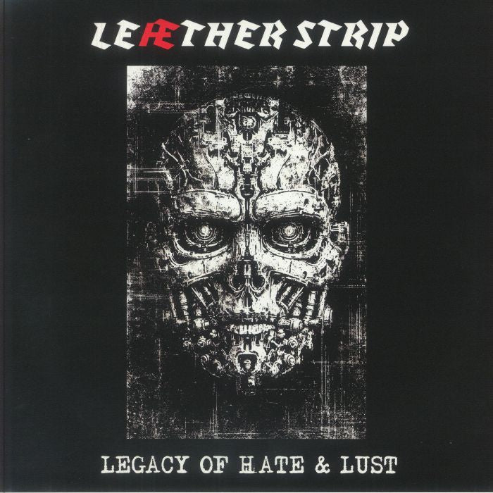 Legacy Of Hate & Lust - Red Vinyl LP vinyl record cover