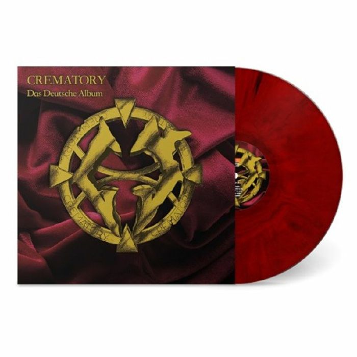Crematory - Red Marbled Vinyl LP vinyl record cover
