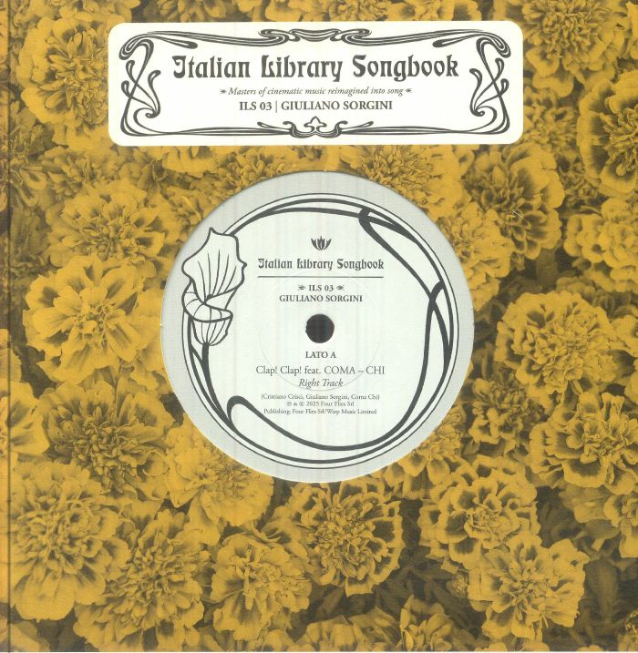 Italian Library Songbook Vol 3 - Vinyl Single vinyl record cover