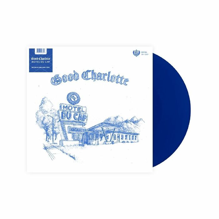 Motel Du Cap - Dusk Blue Vinyl LP vinyl record cover