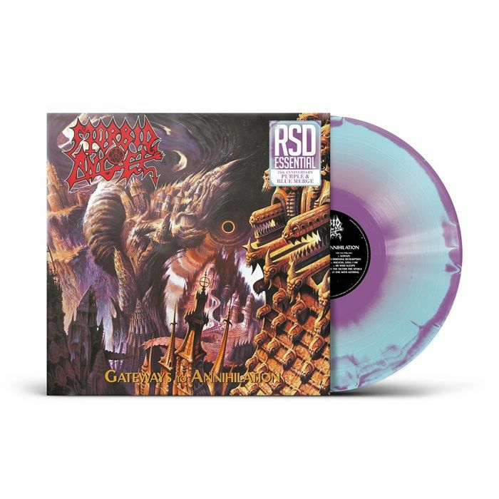 Gateways To Annihilation - Purple and Blue Vinyl LP vinyl record cover