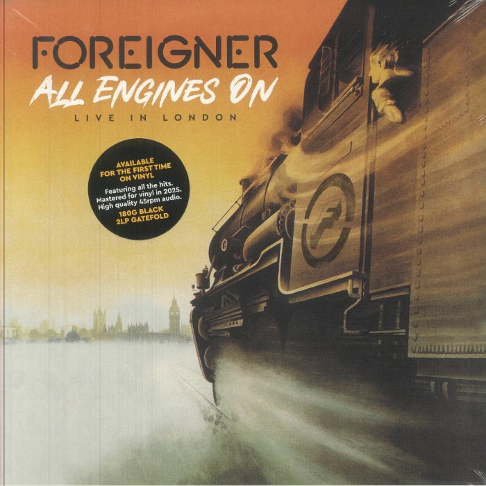 All Engines On: Live In London - Remastered 2xLP vinyl record cover