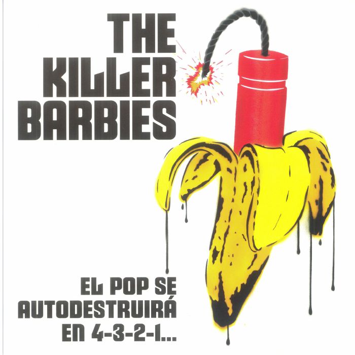 El Pop Se Autodestruira En 4 3 2 1 - Yellow Vinyl LP vinyl record cover