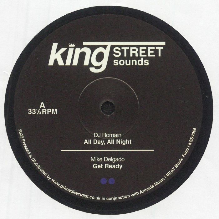 King Street Sounds Sampler Vol 4 - Vinyl EP vinyl record cover