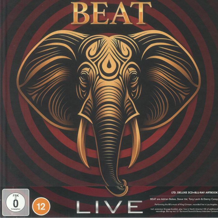 Live - Deluxe Edition 3CD + Blu-ray CD cover