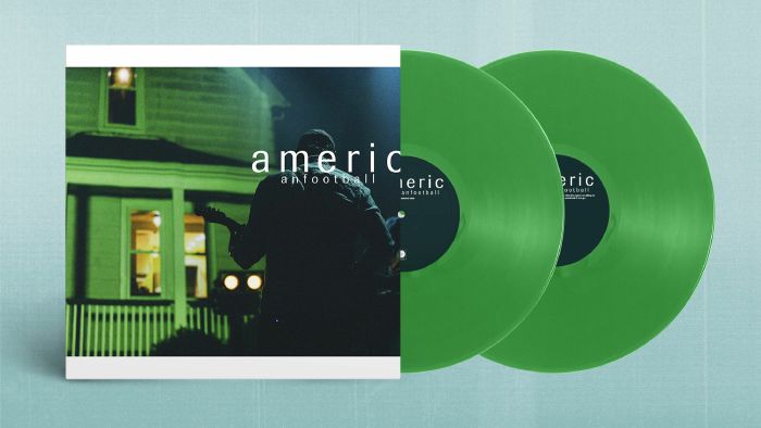 American Football: Live In Los Angeles - Limited Edition Green Vinyl 2xLP vinyl record cover