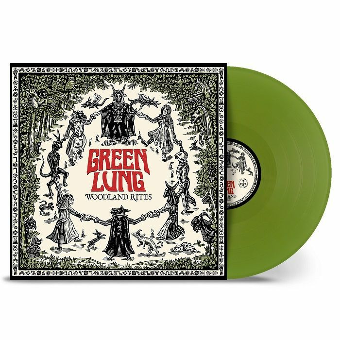 Woodland Rites - Olive Green Vinyl LP vinyl record cover