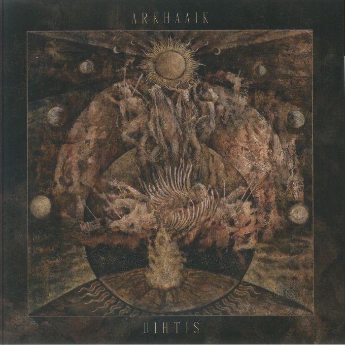 Uihtis - Limited Edition Sun Disk Vinyl LP vinyl record cover