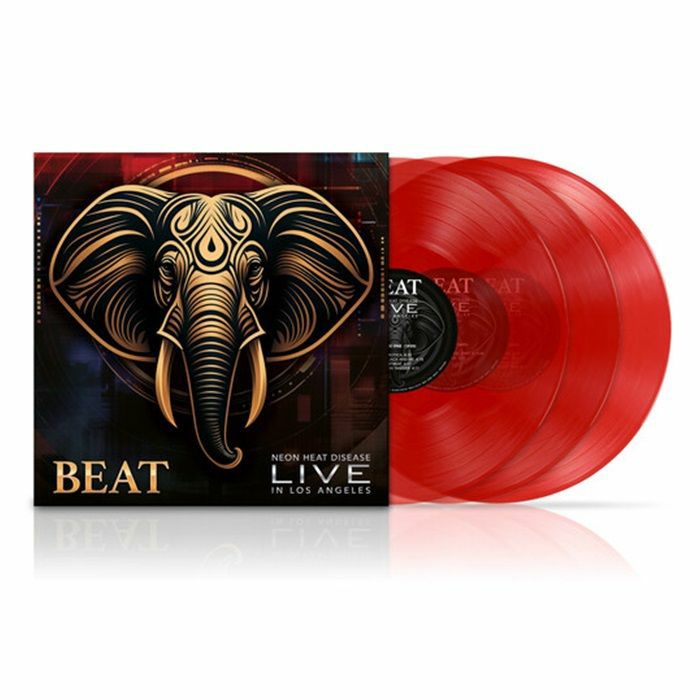 Live (Deluxe Edition) - Ruby Vinyl 3xLP vinyl record cover