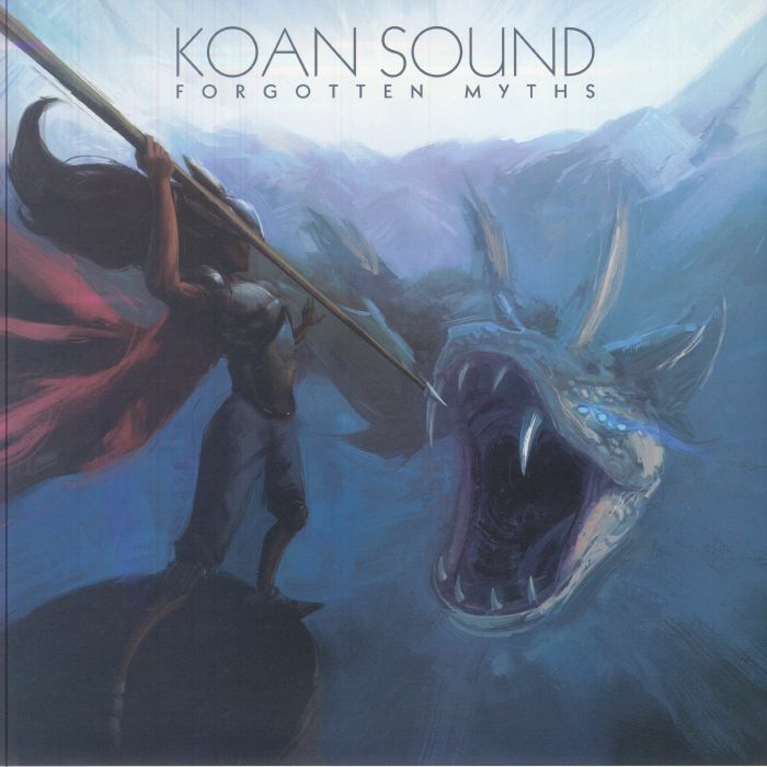 Forgotten Myths - Burgundy Vinyl EP vinyl record cover