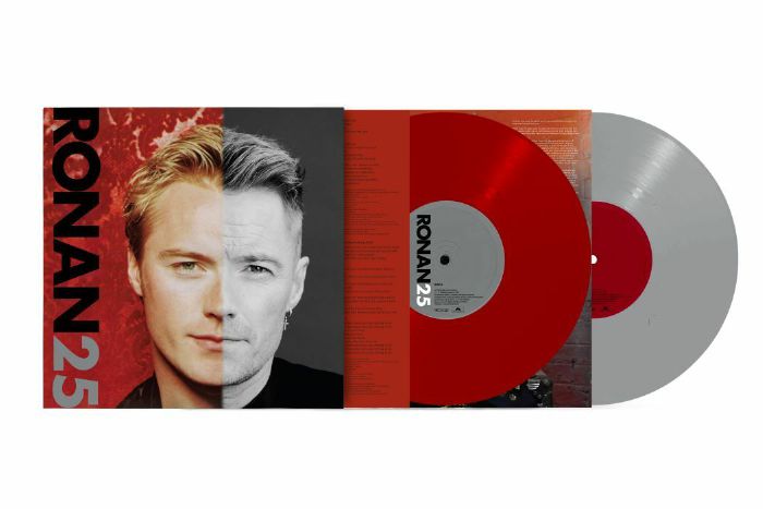Ronan25 - Red & Grey Vinyl 2xLP vinyl record cover