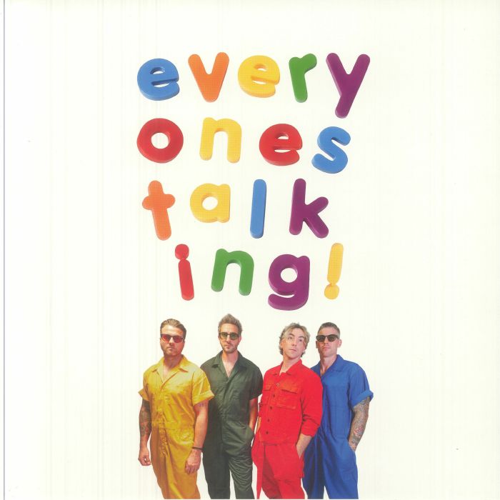 Everyone's Talking - Clear & Red Splattered Vinyl LP vinyl record cover